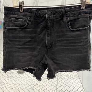 JOE’S BLACK DENIM SHORTS, SZ 30